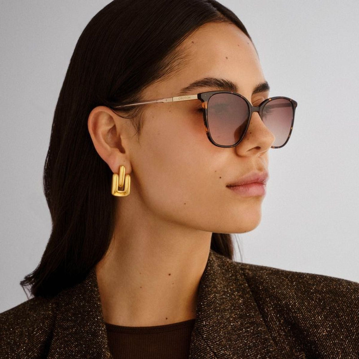 Coral, Signature Tort and Soft Pink/Brown Gradient Lenses
