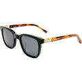 Odessa, Black and Amber Tort/Smoke Polarised Lenses