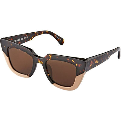 Fairfax & 3RD, Tort and Beige/Brown Lenses