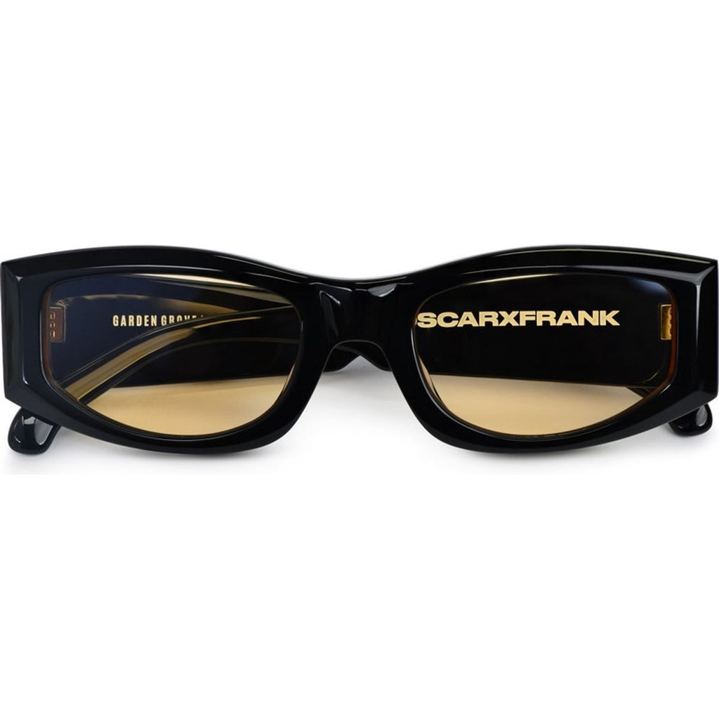 Garden Grove, Gloss Black/Yellow Photochromic Lenses