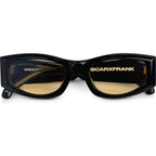 Garden Grove, Gloss Black/Yellow Photochromic Lenses