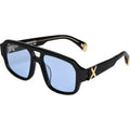 Makati, Gloss Black/Blue Photochromic Lenses