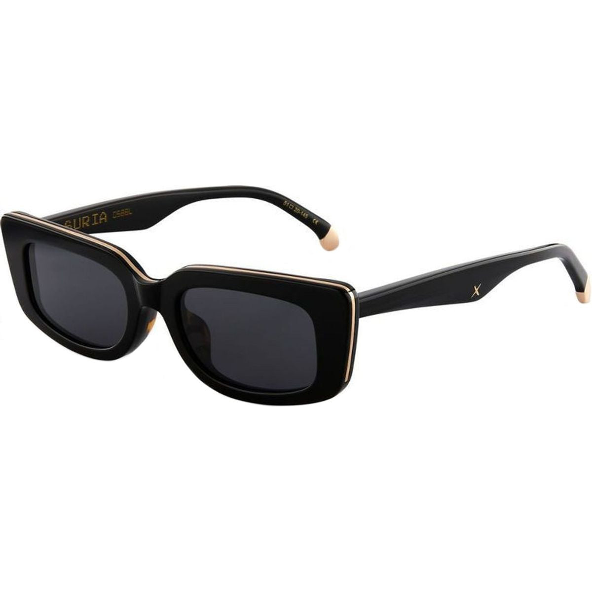 Suria, Gloss Black/Grey Lenses