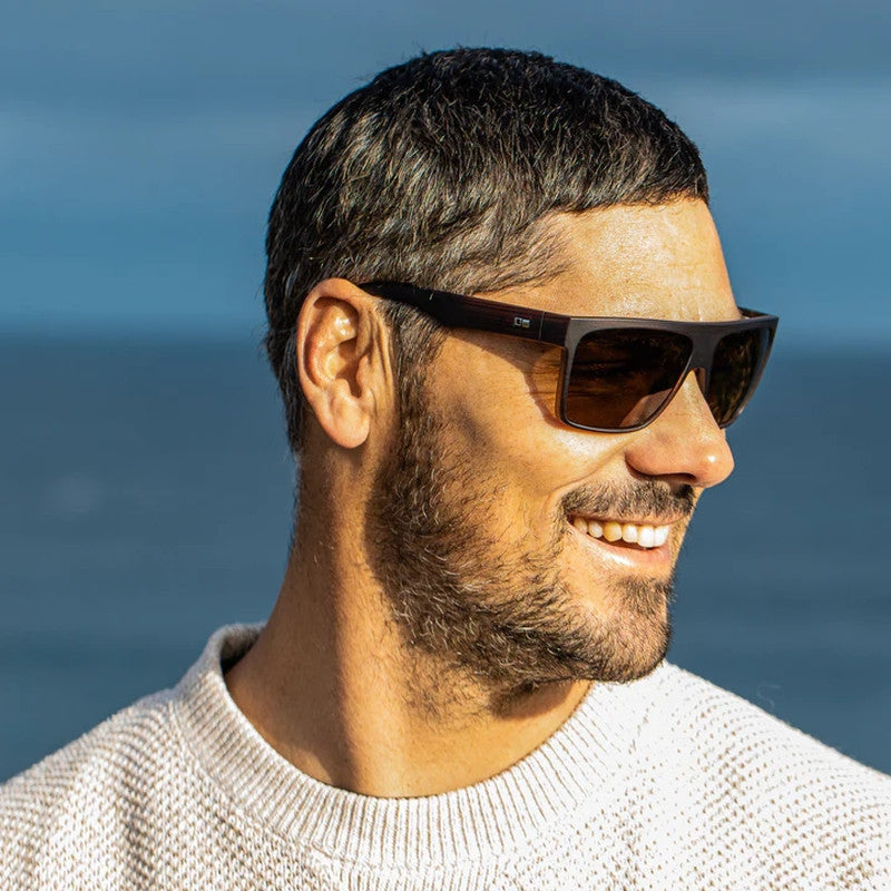 Young Blood Sport, Matte Black/L.I.T Grey Glass Polarised Lenses