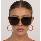 Betty, Transparent Olive/Brown Lenses