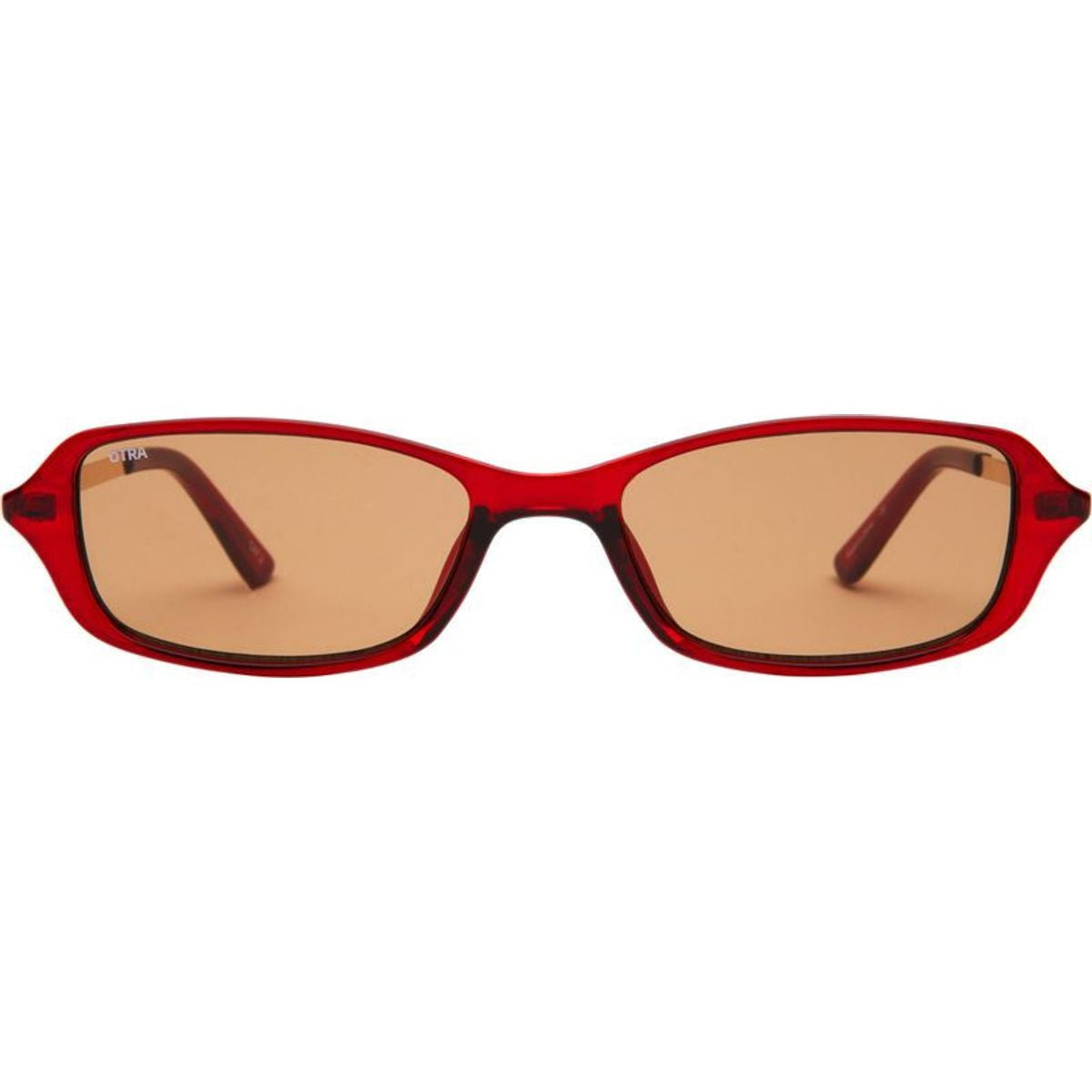 Caysee, Transparent Cherry/Brown Lenses
