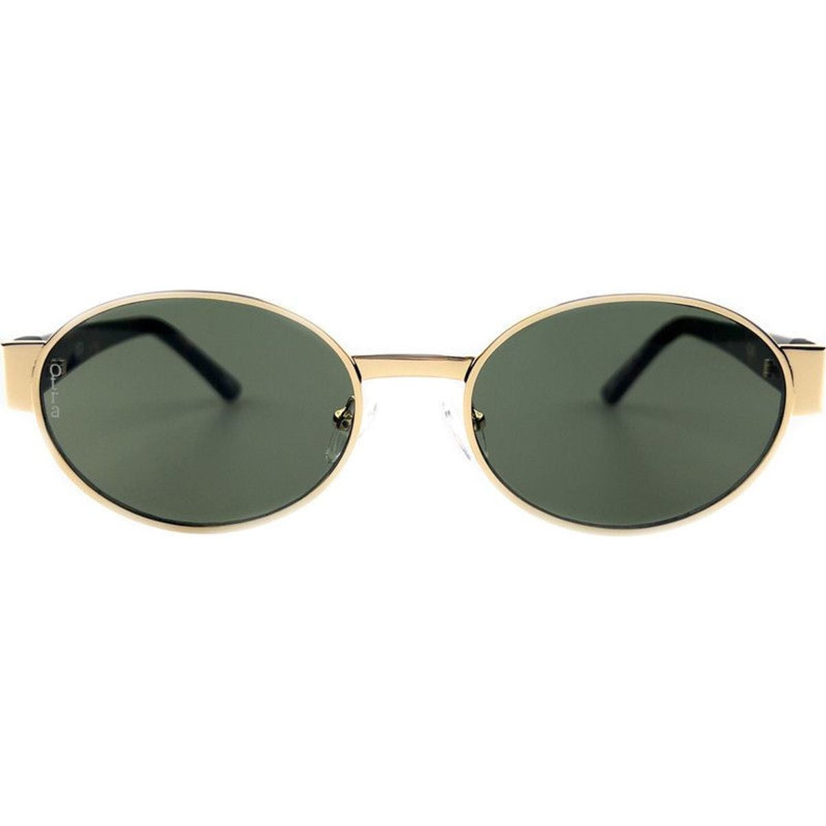 Echo, Gold Tortoise/Green Lenses