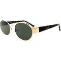 Echo, Gold Tortoise/Green Lenses