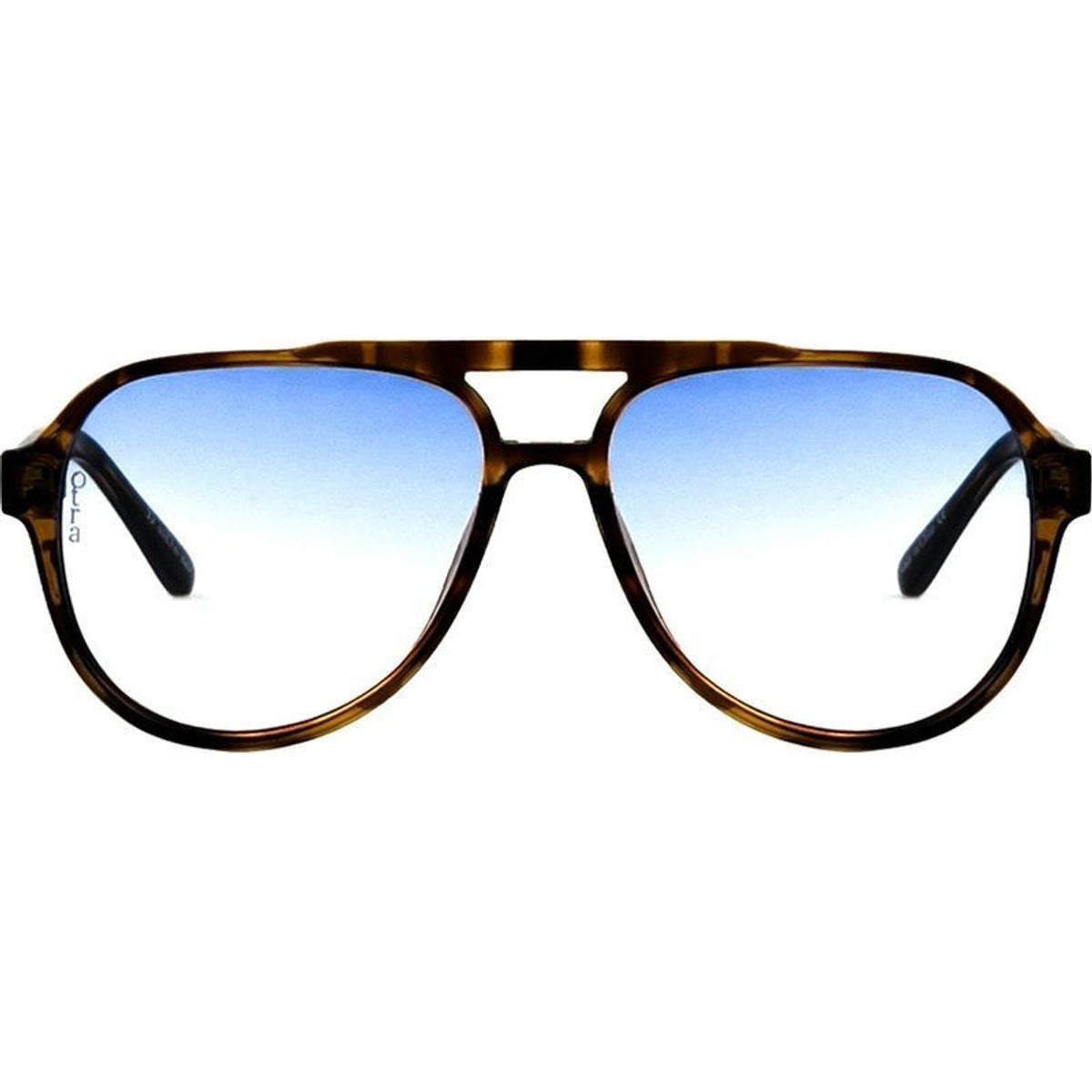 Stevie, Tortoise/Blue Gradient Lenses
