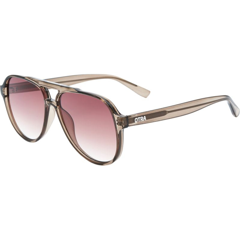 Otra Stevie Transparent Olive Brown Gradient Angle