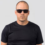 P1202, Matte Black/Brown Polarised Lenses