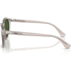 PH4221, Shiny Transparent Light Taupe/Bottle Green Lenses