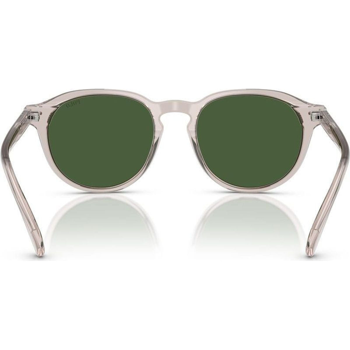 PH4221, Shiny Transparent Light Taupe/Bottle Green Lenses