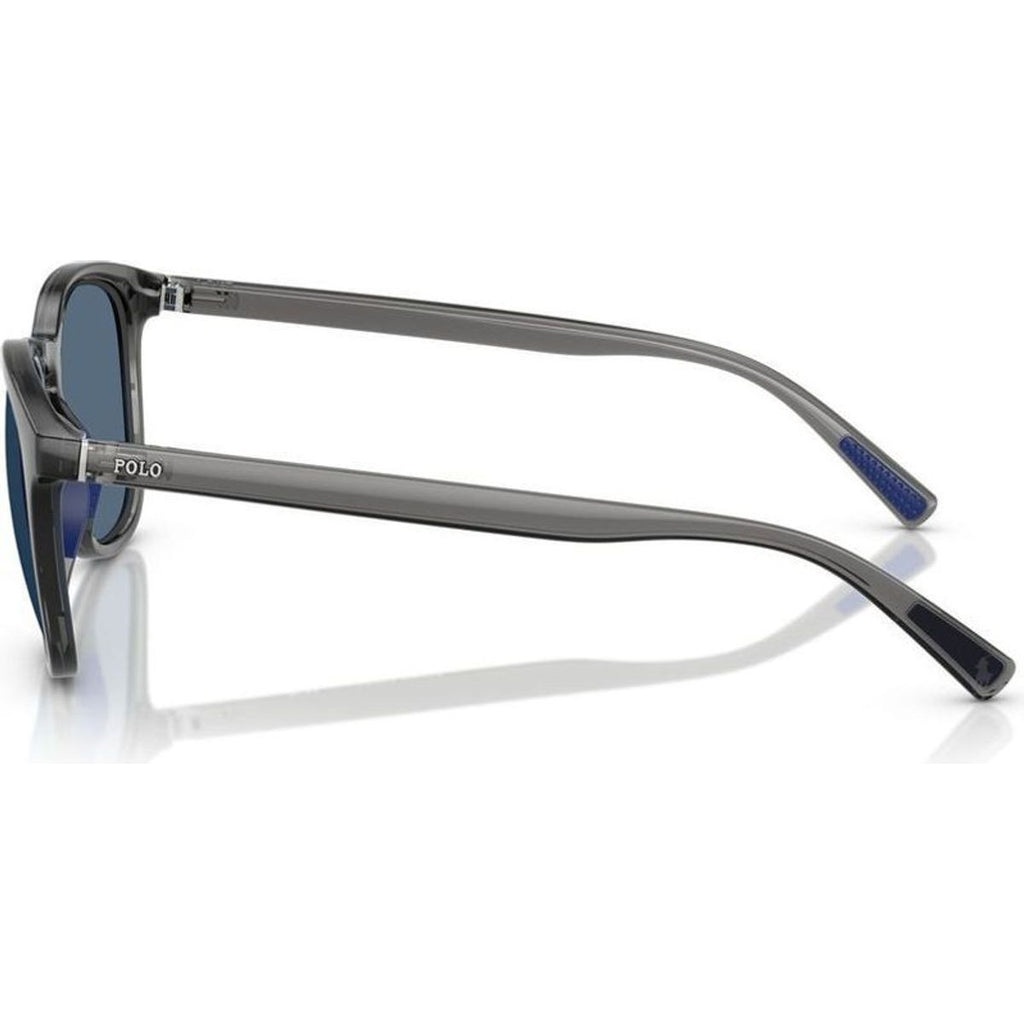 PH4222U, Shiny Transparent Grey/Dark Blue Lenses