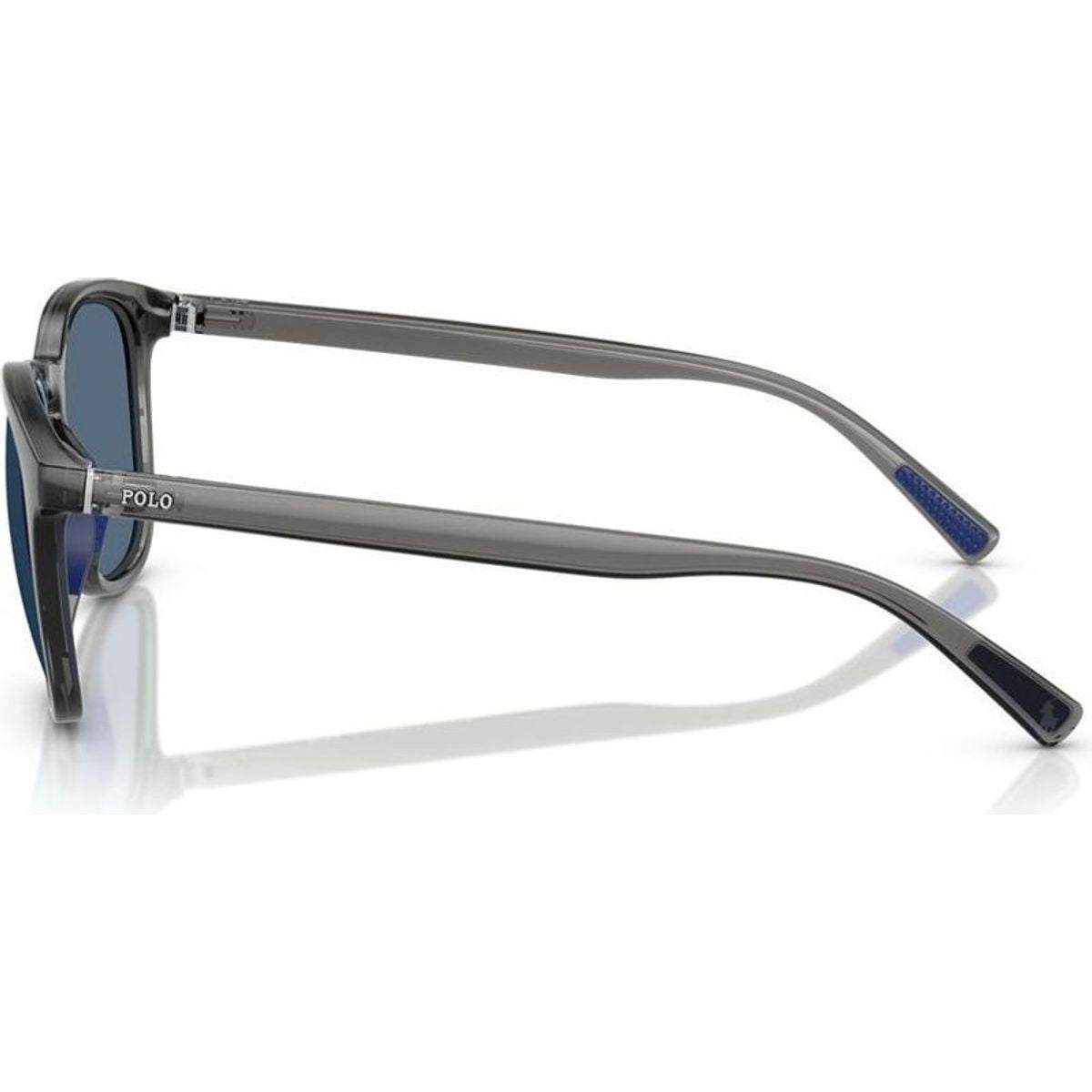 PH4222U, Shiny Transparent Grey/Dark Blue Lenses