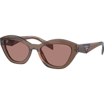 PRA02S, Transparent Brown/Light Brown Lenses