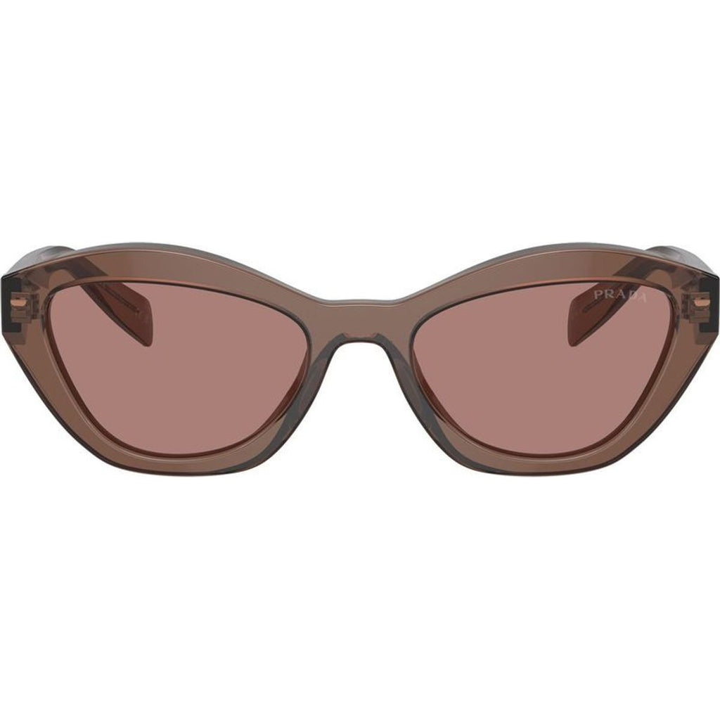PRA02S, Transparent Brown/Light Brown Lenses