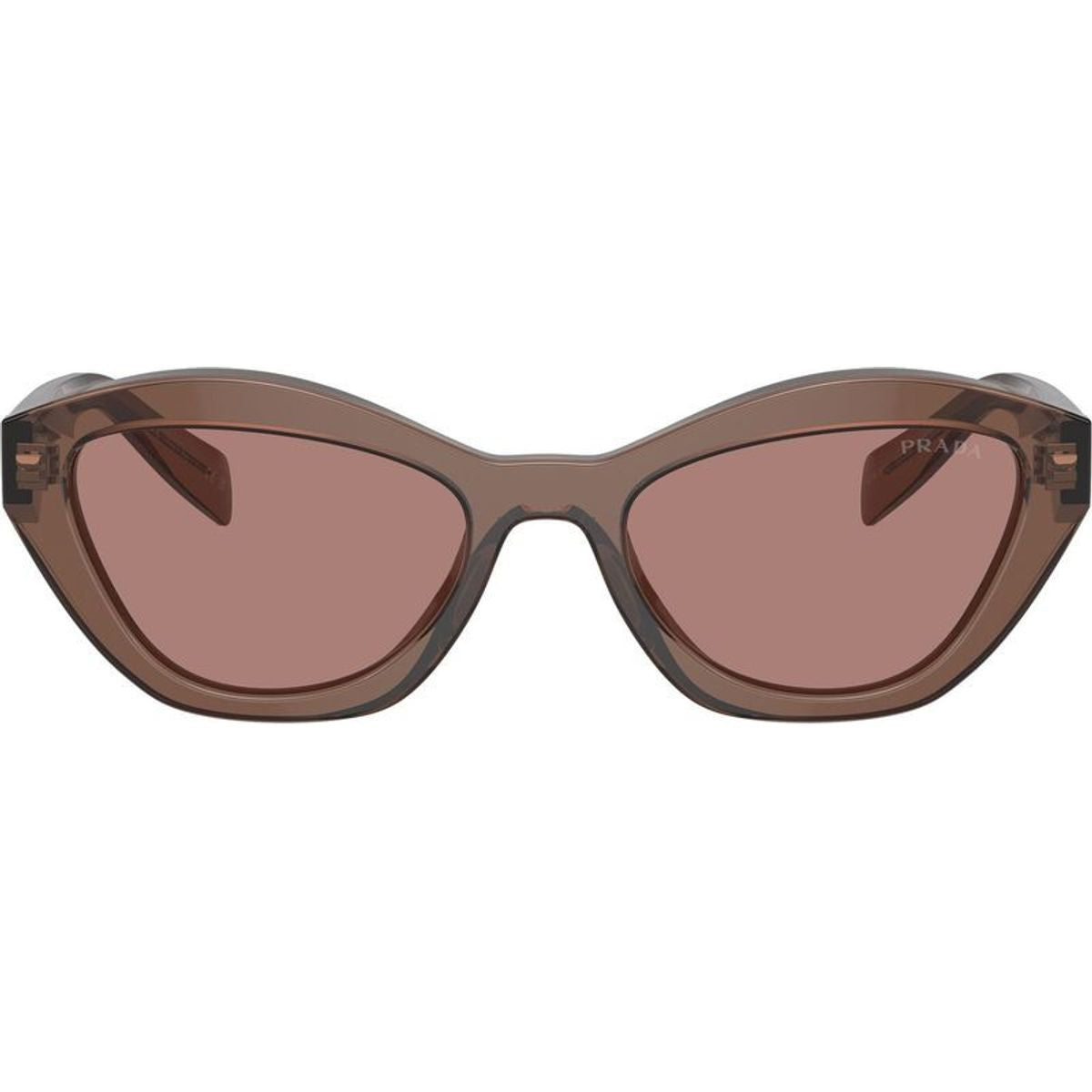 PRA02S, Transparent Brown/Light Brown Lenses