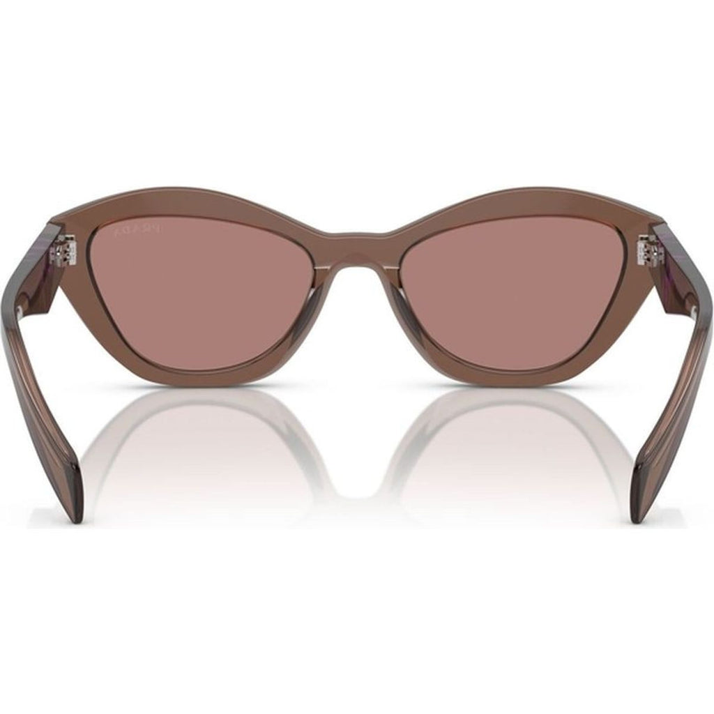 PRA02S, Transparent Brown/Light Brown Lenses