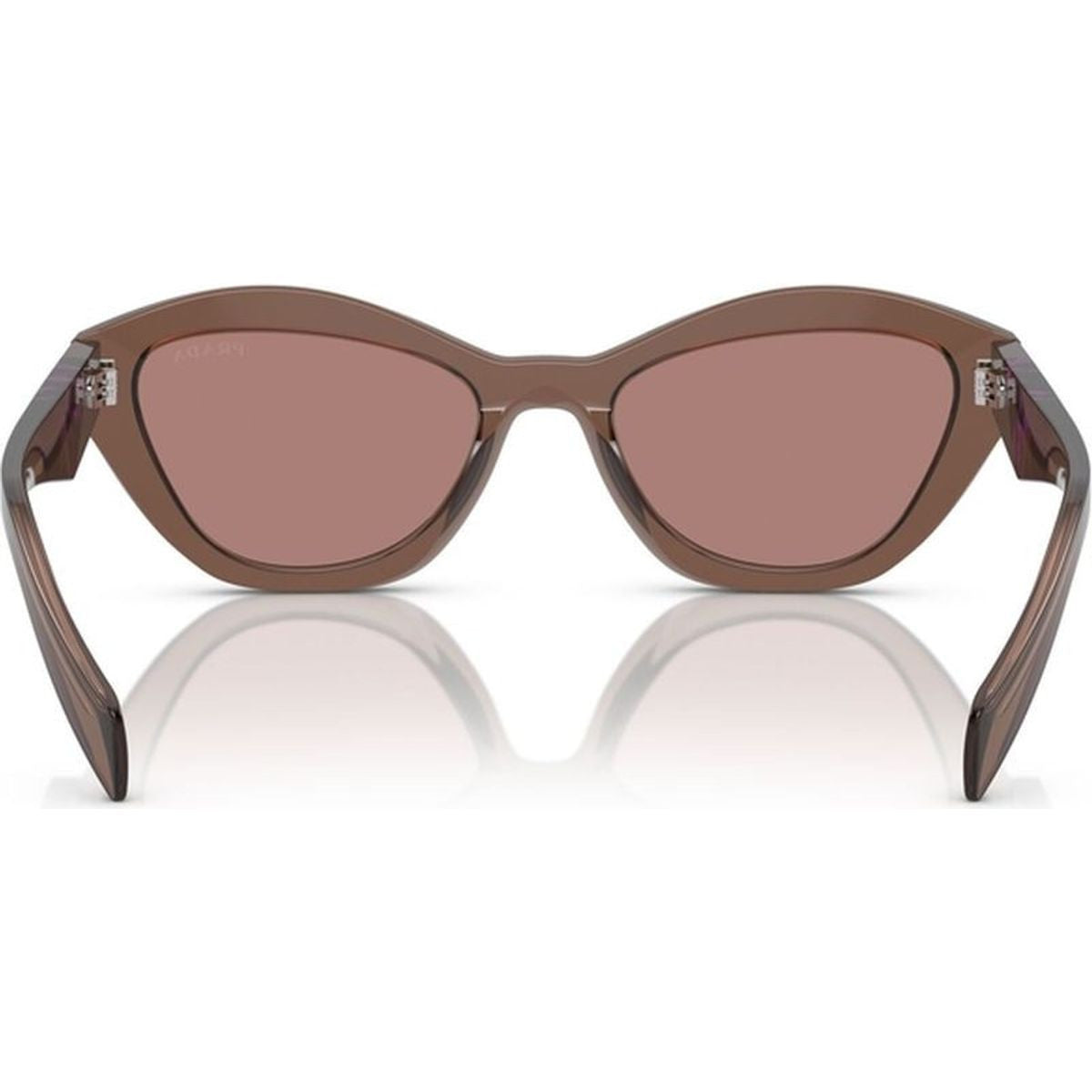 PRA02S, Transparent Brown/Light Brown Lenses