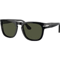 Elio PO3333S, Black/Green Glass Lenses 54 Eye Size