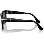 Elio PO3333S, Black/Green Glass Lenses 54 Eye Size