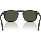 Gae PO3391S, Black/Green Glass Lenses 53 Eye Size
