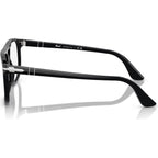 Greta PO3329V, Black/Clear Lenses 54 Eye Size