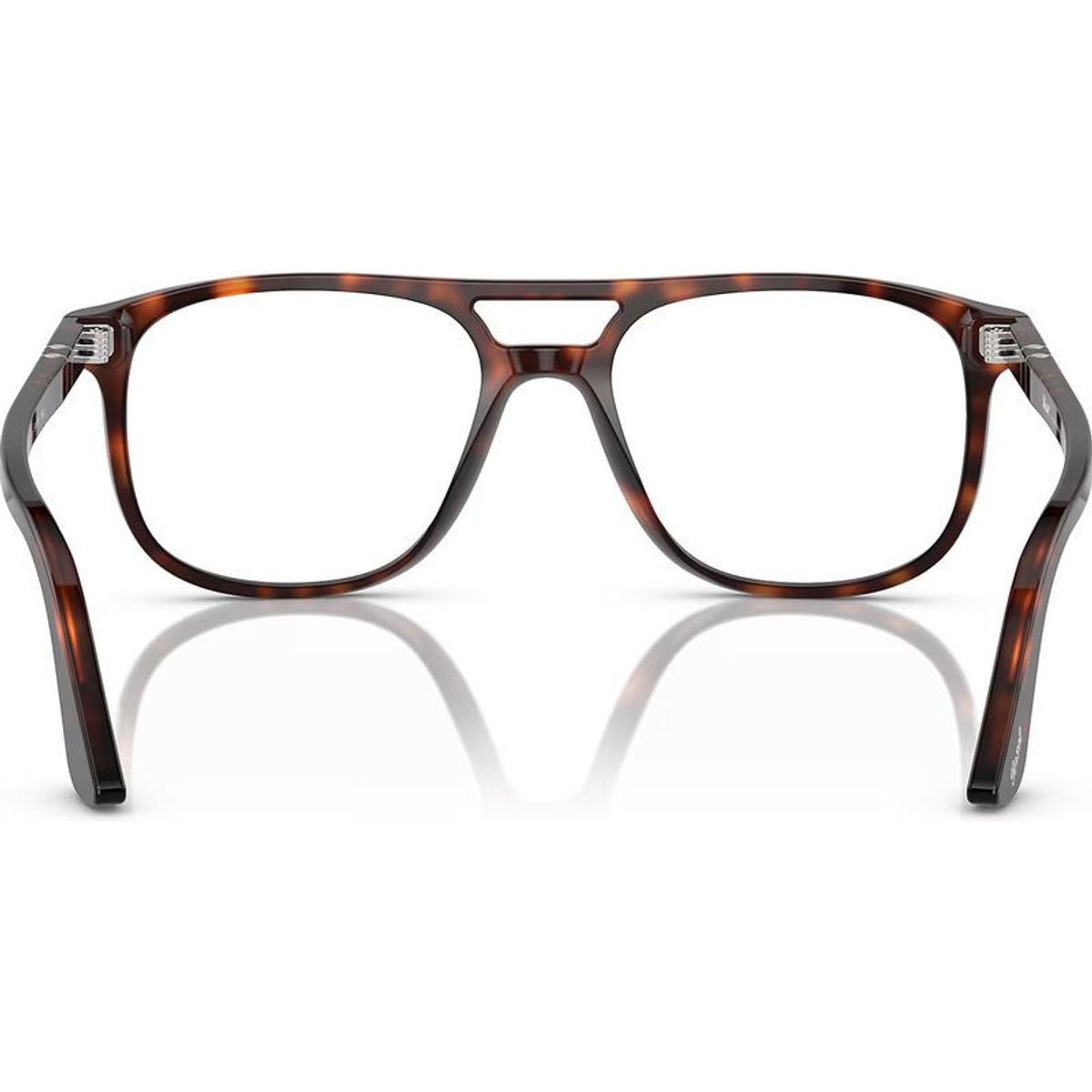 Greta PO3329V, Havana/Clear Lenses 54 Eye Size