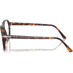 Lynn PO3371V, Havana/Clear Lenses 53 Eye Size
