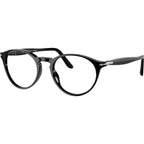 PO3092V, Black/Clear Lenses 50 Eye Size