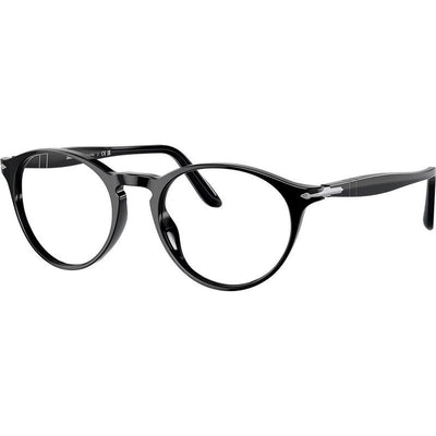 PO3092V, Black/Clear Lenses 50 Eye Size