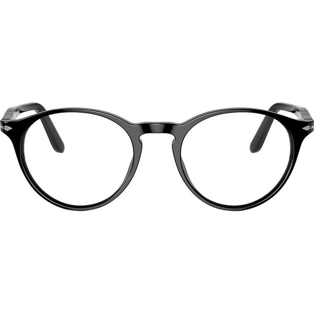 PO3092V, Black/Clear Lenses 50 Eye Size