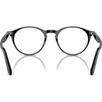 PO3092V, Black/Clear Lenses 50 Eye Size