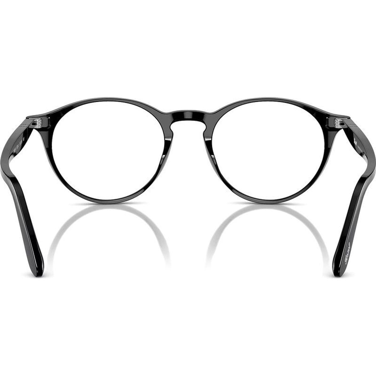 PO3092V, Black/Clear Lenses 50 Eye Size