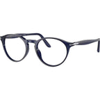 PO3092V, Blue/Clear Lenses 50 Eye Size