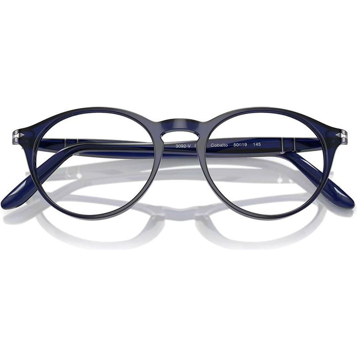 PO3092V, Blue/Clear Lenses 50 Eye Size