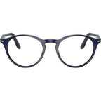 PO3092V, Blue/Clear Lenses 50 Eye Size