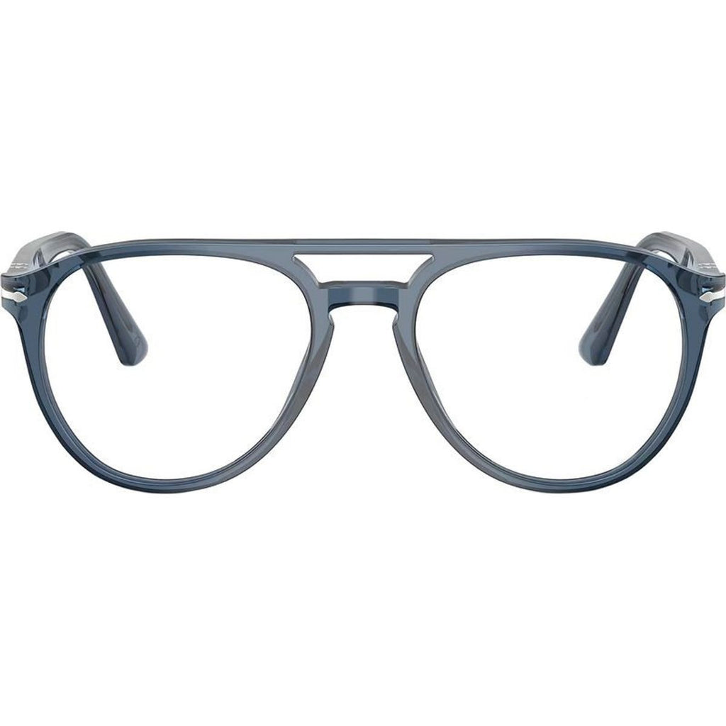 PO3160V, Transparent Denim/Clear Lenses