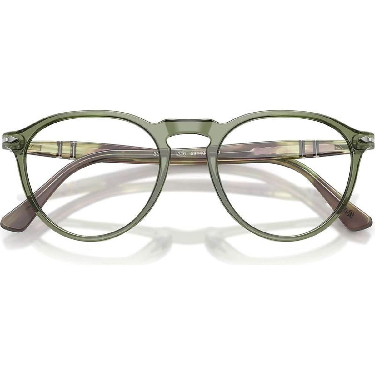 PO3286V, Transparent Green/Clear Lenses