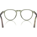 PO3286V, Transparent Green/Clear Lenses