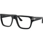 PO3348V, Black/Clear Lenses 53 Eye Size