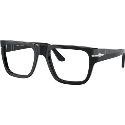 PO3348V, Black/Clear Lenses 53 Eye Size