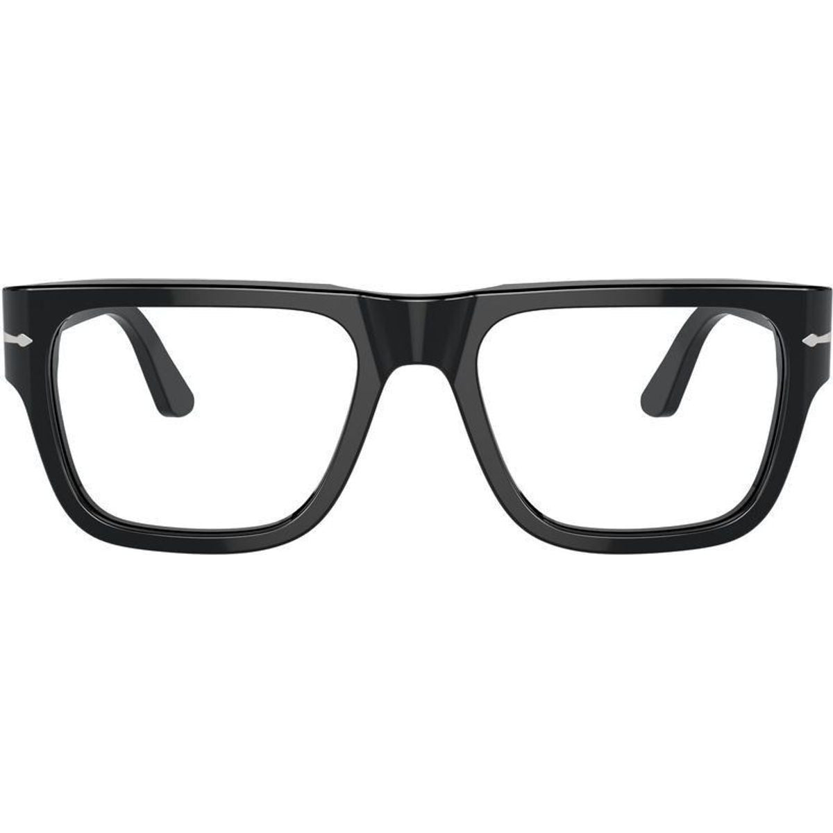 PO3348V, Black/Clear Lenses 53 Eye Size