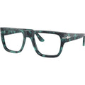 PO3348V, Blue Havana/Clear Lenses 53 Eye Size