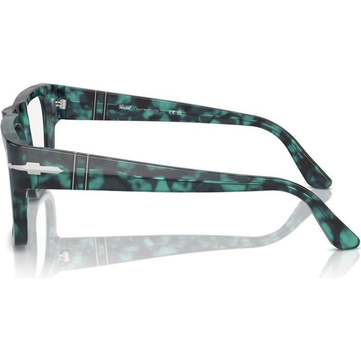 PO3348V, Blue Havana/Clear Lenses 53 Eye Size