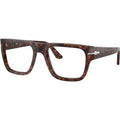 PO3348V, Havana/Clear Lenses 53 Eye Size