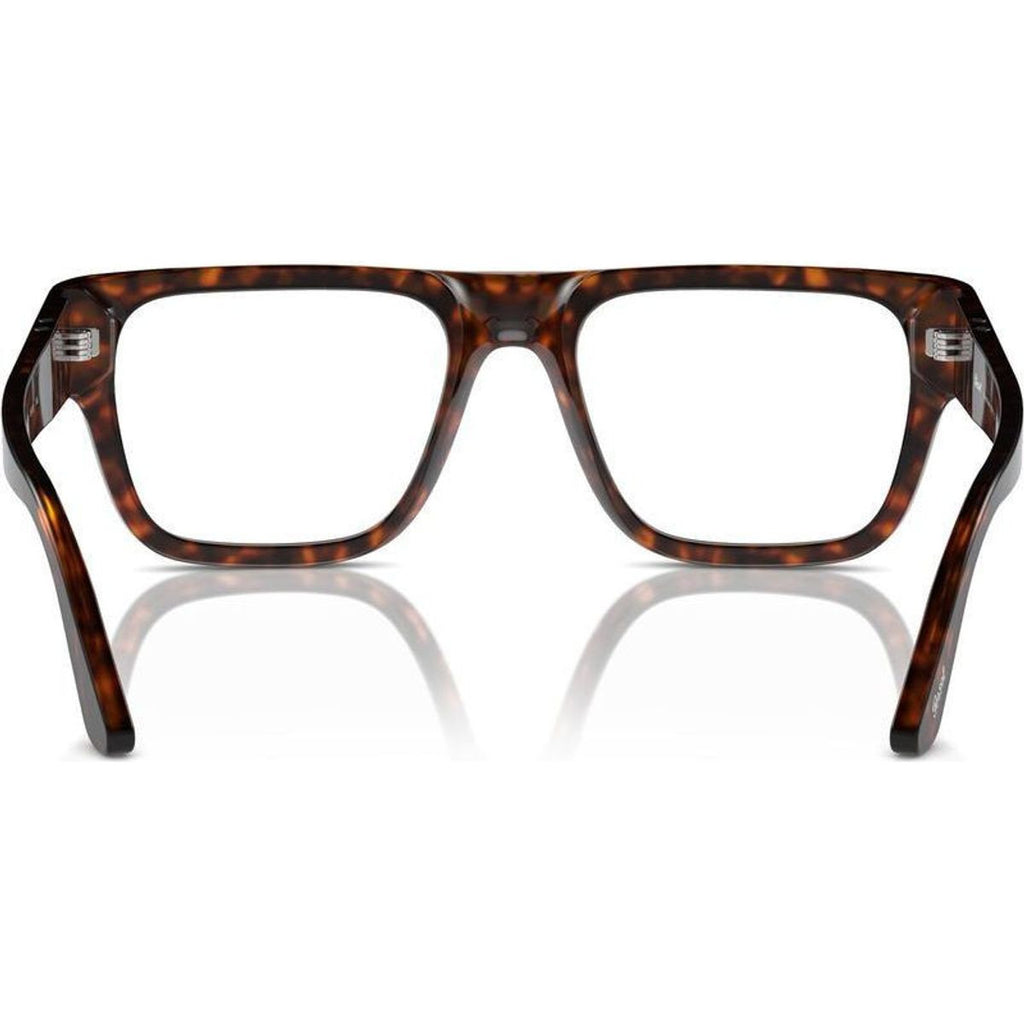 PO3348V, Havana/Clear Lenses 53 Eye Size