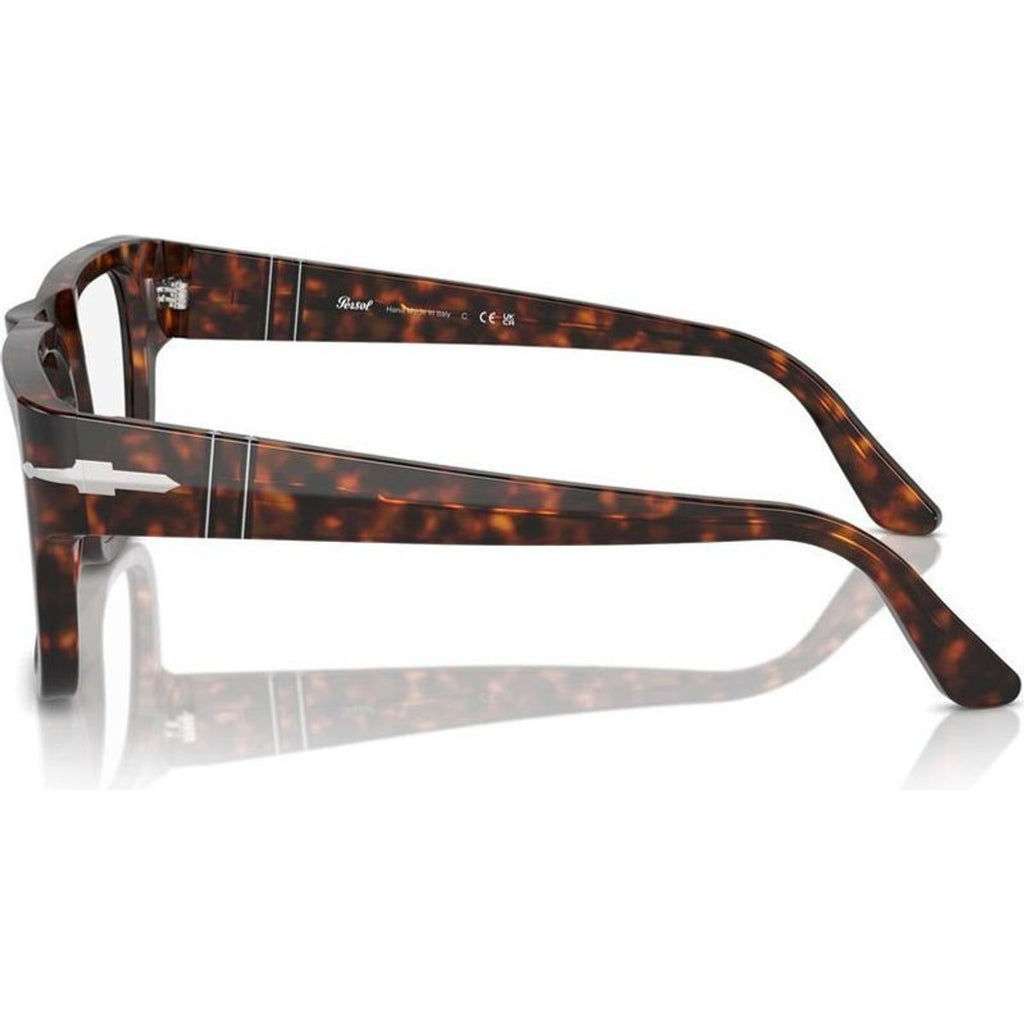 PO3348V, Havana/Clear Lenses 53 Eye Size