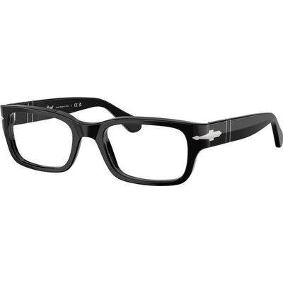 PO3399V, Black/Clear Lenses 53 Eye Size